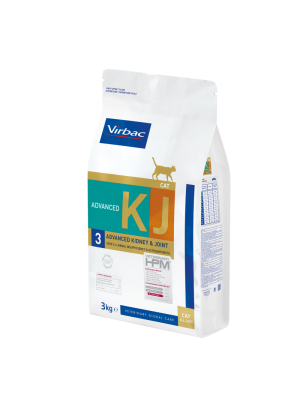 Virbac Veterinary HPM Cat Advanced Kidney & Joint Support KJ3 3kg